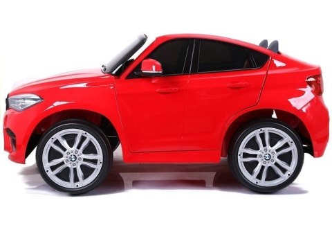 Auto na Akumulator NOWE BMW X6M Czerwone LEAN CARS