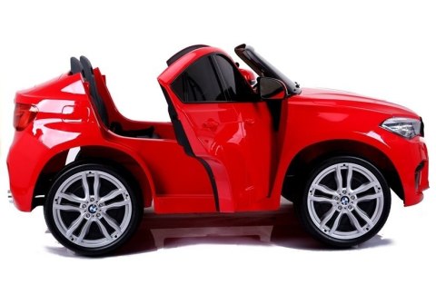 Auto na Akumulator NOWE BMW X6M Czerwone LEAN CARS