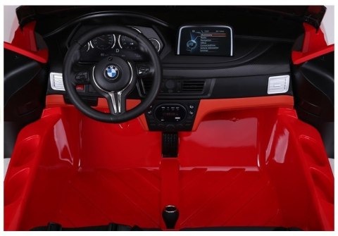 Auto na Akumulator NOWE BMW X6M Czerwone LEAN CARS