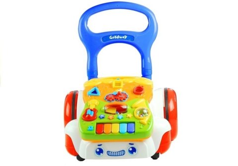 Chodzik Pchacz Dla Dziecka Grający Odpinany Panel LEAN Toys