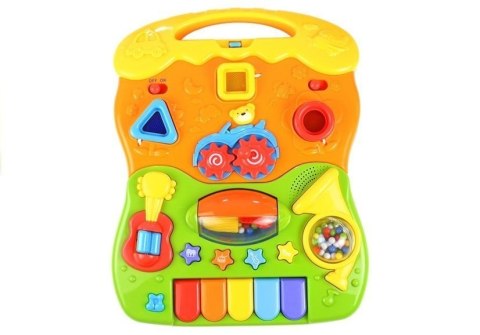 Chodzik Pchacz Dla Dziecka Grający Odpinany Panel LEAN Toys