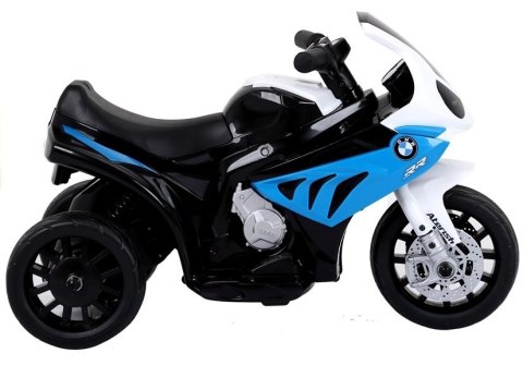 Motor na akumulator BMW S1000RR Trójkołowy Niebieski LEAN CARS