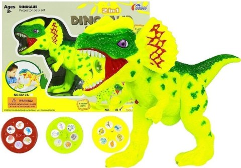 Projektor do rysowania dinozaur 2w1 LEAN Toys
