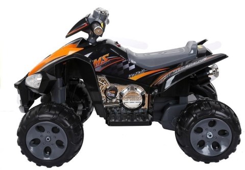 Quad na Akumulator Duże Koła Czarny LEAN CARS