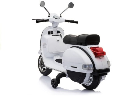 Skuter Na Akumulator Vespa Biały LEAN CARS