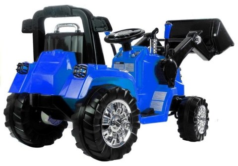 Traktor na Akumulator ZP1005 Niebieskie LEAN CARS