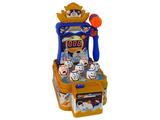 Gra Zręcznościowa Uderz Młotkiem Kosmos Planety Dźwięk LEAN Toys