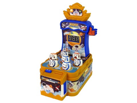 Gra Zręcznościowa Uderz Młotkiem Kosmos Planety Dźwięk LEAN Toys
