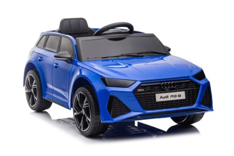 Pojazd na Akumulator Audi RS6 BRD-2118 Niebieski LEAN CARS