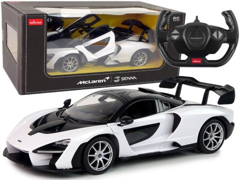 Auto R/C McLaren Senna Rastar 1:14 Biały Na Pilota Rastar