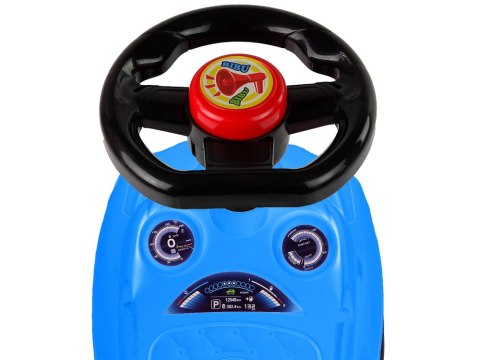 Samochód Jeździk QX-3399-2 Klakson Niebieski LEAN CARS