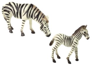 Zestaw Figurek Afryka Dzikie Zwierzęta Hipopotam Zebry LEAN Toys