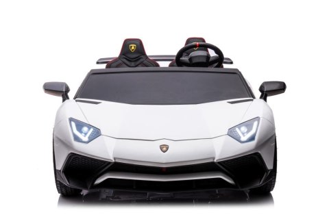 Auto Na Akumulator Lamborghini XXL A8803 Białe 24V LEAN CARS