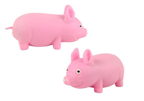 Elastyczna Różowa Świnka Gniotek Squishy Zabawka Sensoryczna LEAN TOYS