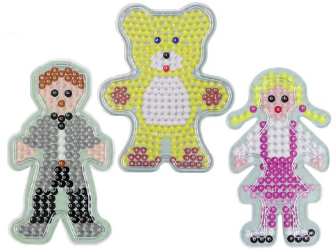 Zestaw DIY Koraliki Do Prasowania Szablony 9000 Sztuk LEAN Toys