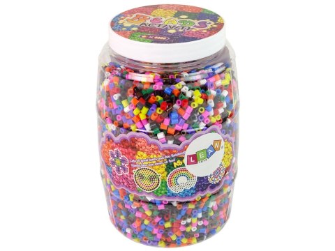Zestaw DIY Koraliki Do Prasowania Szablony 9000 Sztuk LEAN Toys