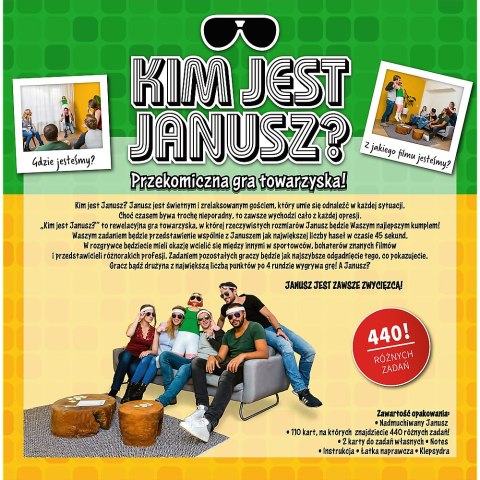 Gra Kim jest Janusz? Trefl 02378 Trefl Gry
