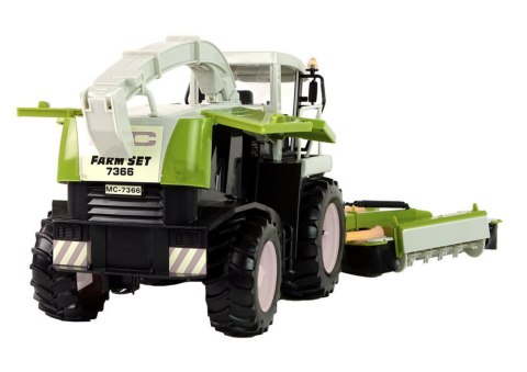 Maszyna Rolnicza Kombajn MC 7366 Duży Zielony LEAN Toys