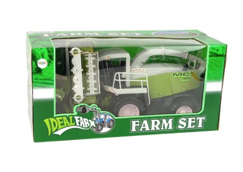 Maszyna Rolnicza Kombajn MC 7366 Duży Zielony LEAN Toys