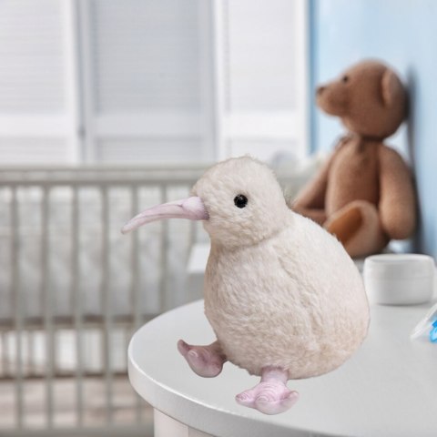 Pluszowy Ptak Kiwi Pluszak Maskotka Przytulanka Biały 21cm LEAN Toys