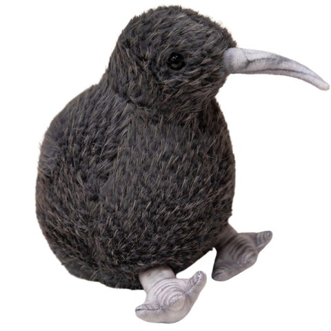 Pluszowy Ptak Kiwi Pluszak Maskotka Przytulanka Czarny 17cm LEAN Toys