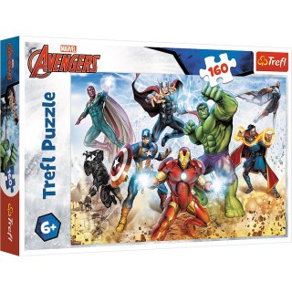Puzzle - 160 - Gotowi by ratować świat - Disney Marvel The Avengers 15368 Trefl Puzzle