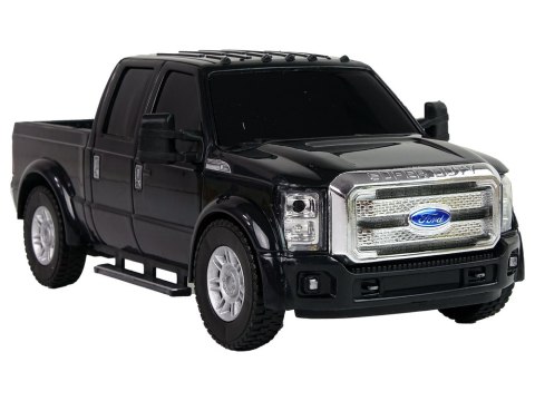 Samochód Ford F-350 Pick Up Napęd Frykcyjny 1:28 Czarne LEAN Toys