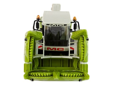 Zielony Kombajn Ruchome Części Duży Heder do Kukurydzy MC 7166 LEAN Toys
