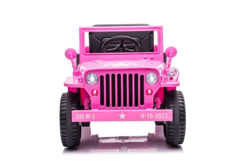 Auto Na Akumulator JH-103 Różowe 4x4 LEAN CARS