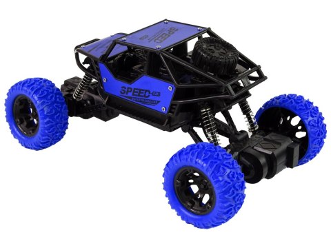 Auto Zdalnie Sterowane Terenowe R/C 1:18 Niebieskie LEAN Toys