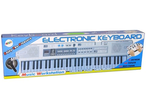 Keyboard MQ-6110 Mikrofon Organki 61 Klawiszy LEAN Toys