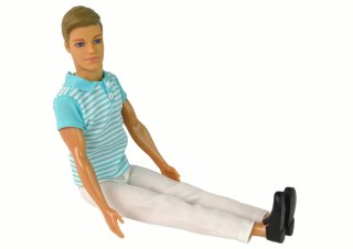 Lalka Dla Dzieci Chłopak Blond Włosy LEAN Toys