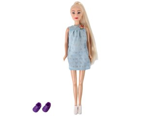 Lalka Rodzina Chłopak Dziewczyna Blond Włosy Ciąża LEAN Toys