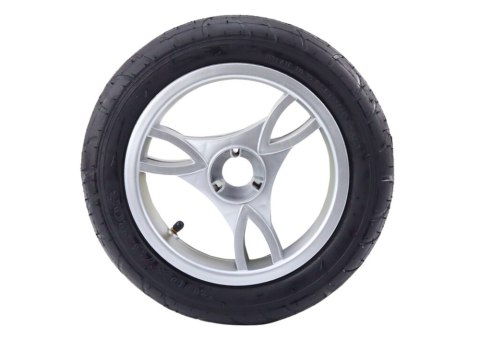 Plastikowe koło z gumową oponą (pompowane) PRO600 przednie LEAN CARS