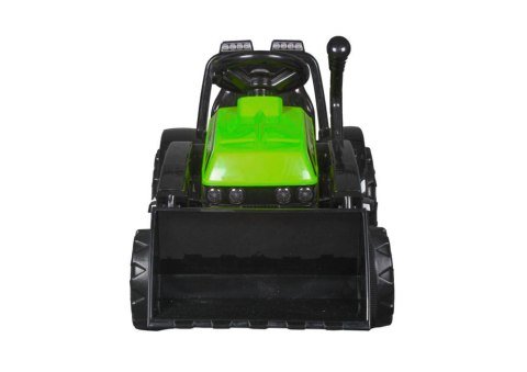 Traktor na Akumulator ZP1001B Z Łyżką Klakson Zielony LEAN CARS
