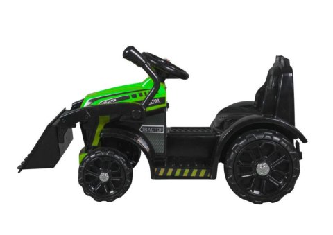 Traktor na Akumulator ZP1001B Z Łyżką Klakson Zielony LEAN CARS