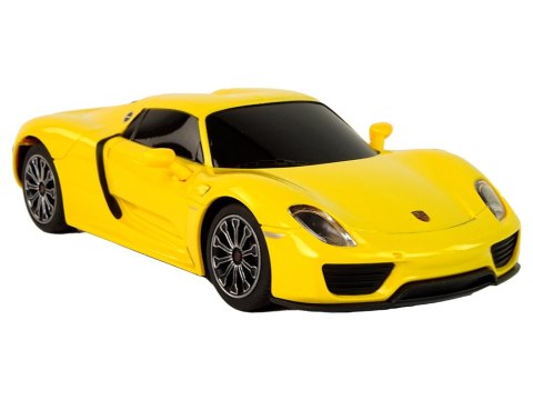 Auto R/C Porsche 918 1:24 Rastar Żółte Rastar