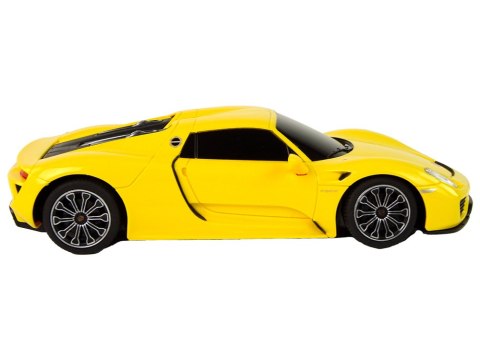 Auto R/C Porsche 918 1:24 Rastar Żółte Rastar