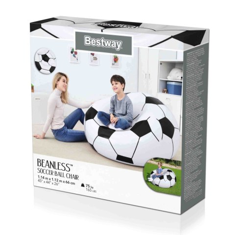 Dmuchany Fotel Piłka 114 x 112 x 66 cm Bestway 75010 Bestway