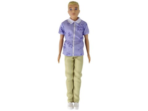 Lalka Dla Dzieci Chłopak Paulo Koszula Blond Włosy LEAN Toys
