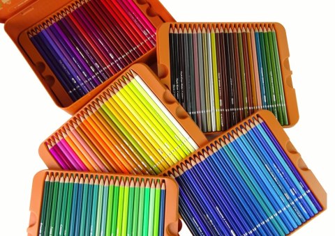 Zestaw Małego Artysty 120Szt. Kredek W Organizerze LEAN
