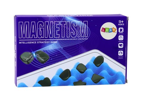 Gra Strategiczna Planszowa Kamienie Magnetyczne Szachy LEAN Toys