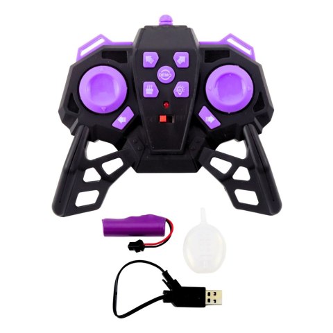 Auto Terenowe Pick Up Truck Policja Zdalnie Sterowany RC Światła Dym 1:16 LEAN Toys