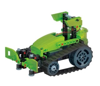 Naukowa Zabawa Klocki Laboratorium Mechaniki Ciągnik Gąsienicowy Silnik Elektryczny Język Polski Clementoni 50689 Clementoni