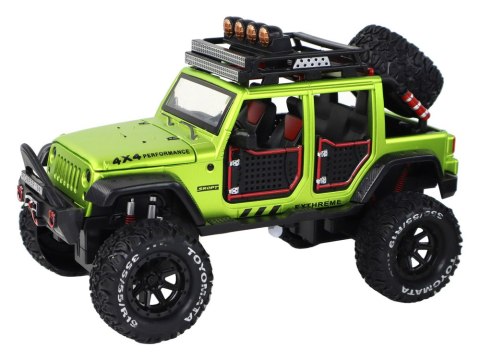 Autko Pojazd Terenowy 4x4 Światła Dźwięki 4 Kolory LEAN Toys