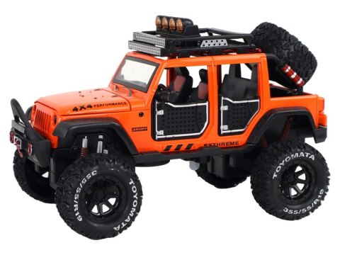 Autko Pojazd Terenowy 4x4 Światła Dźwięki 4 Kolory LEAN Toys