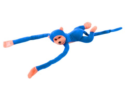 Maskotka Pluszowa Małpka z Dźwiękiem Niebieska 80 cm LEAN Toys