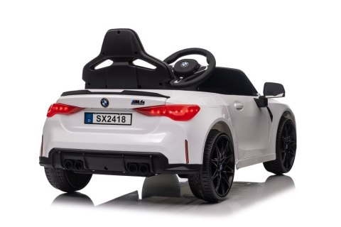 Auto Na Akumulator BMW M4 Białe LEAN CARS