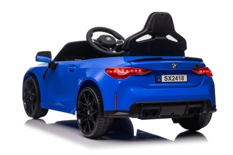 Auto Na Akumulator BMW M4 Niebieskie LEAN CARS