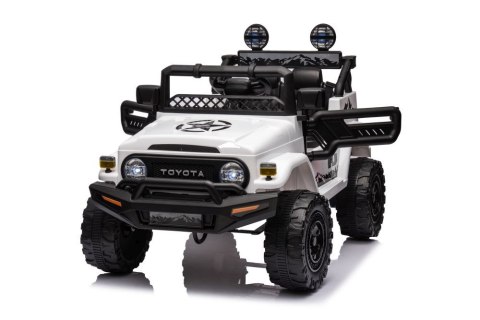 Auto Na Akumulator Toyota FJ Biała 4x4 LEAN CARS